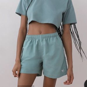 TNA Stucco Grey Abel Shorts